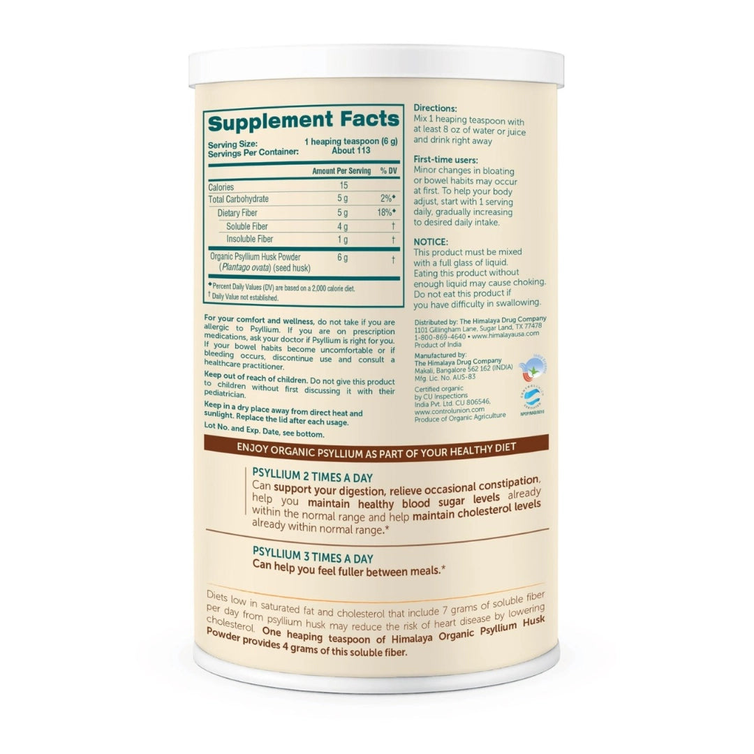Organic Psyllium Husk Powder