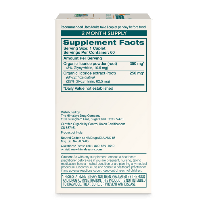 Organic Licorice - Himalaya Wellness (US)