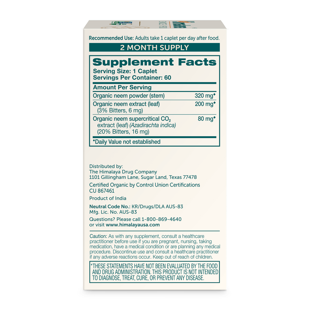 Organic Neem - Himalaya Wellness (US)