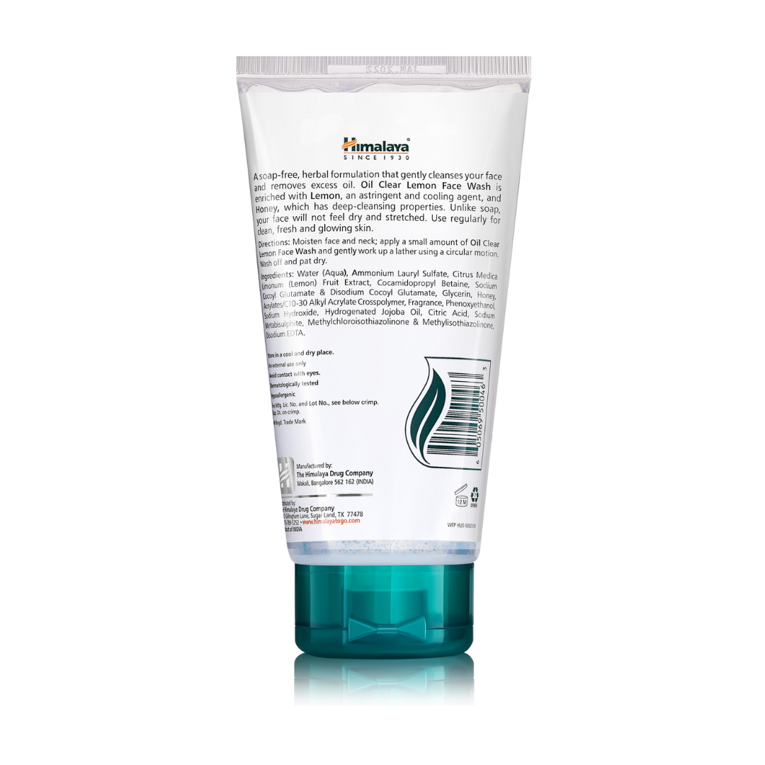 Oil Clear Lemon Face Wash