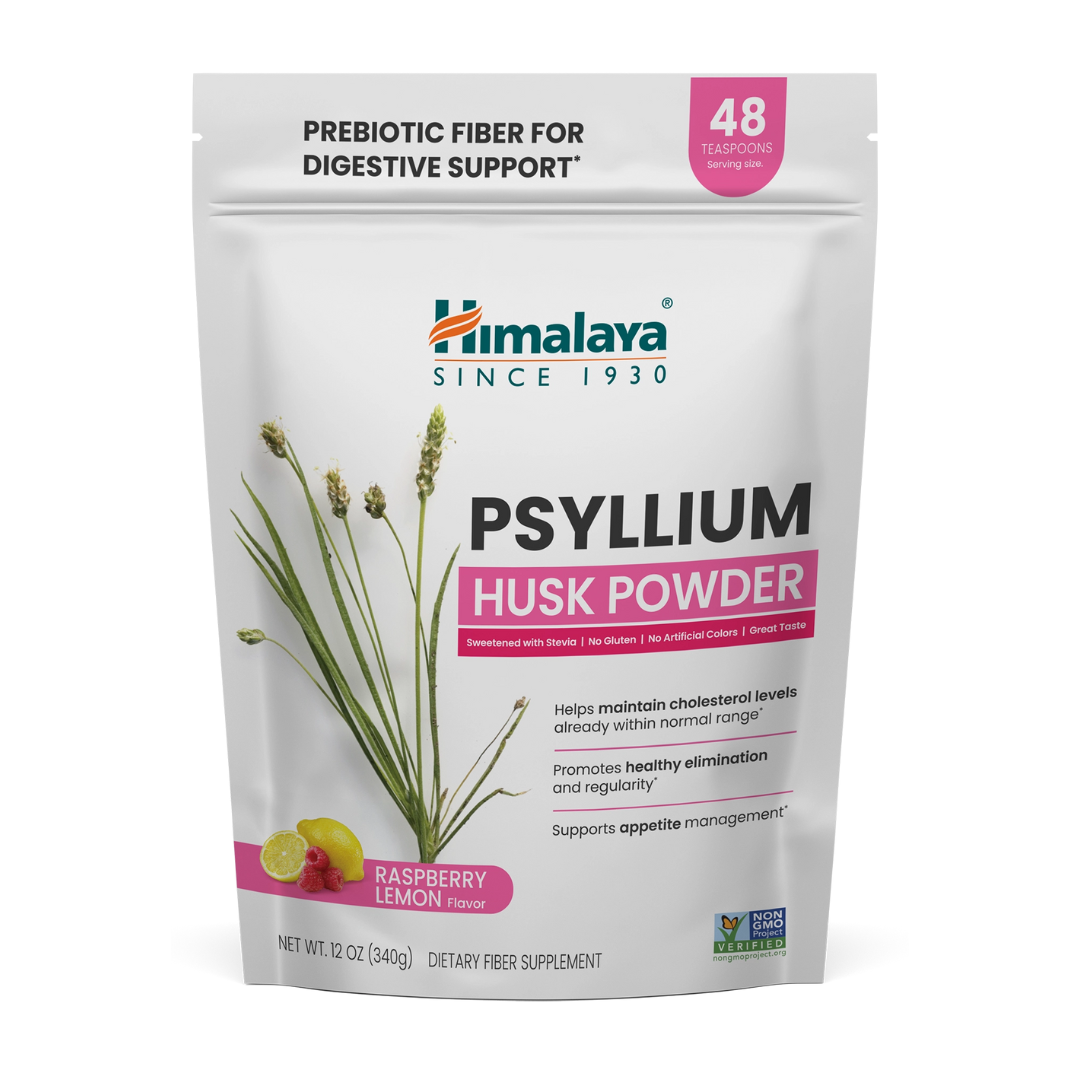 Psilyum Organic Psyllium Husk Powder – Digestive Fiber Support – Himalaya ...