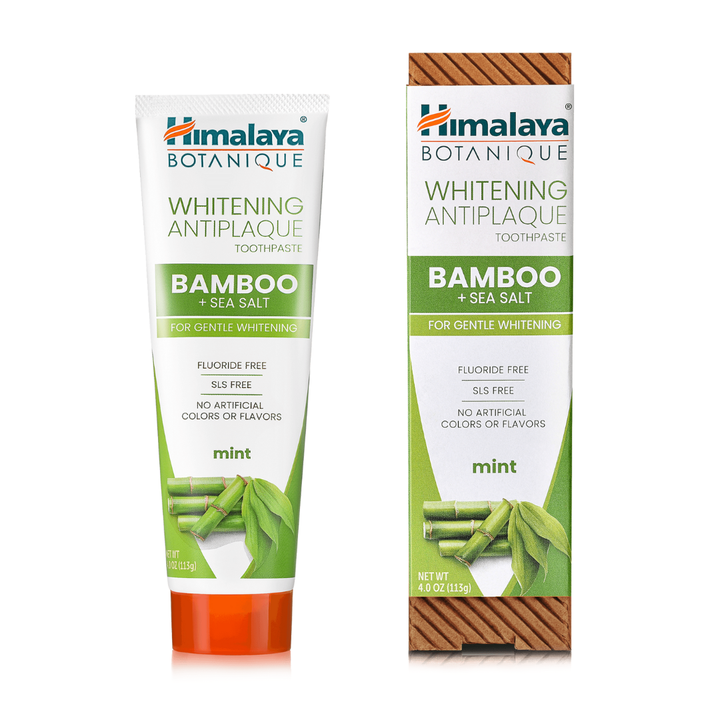 Whitening Antiplaque Bamboo & Sea Salt Mint Toothpaste