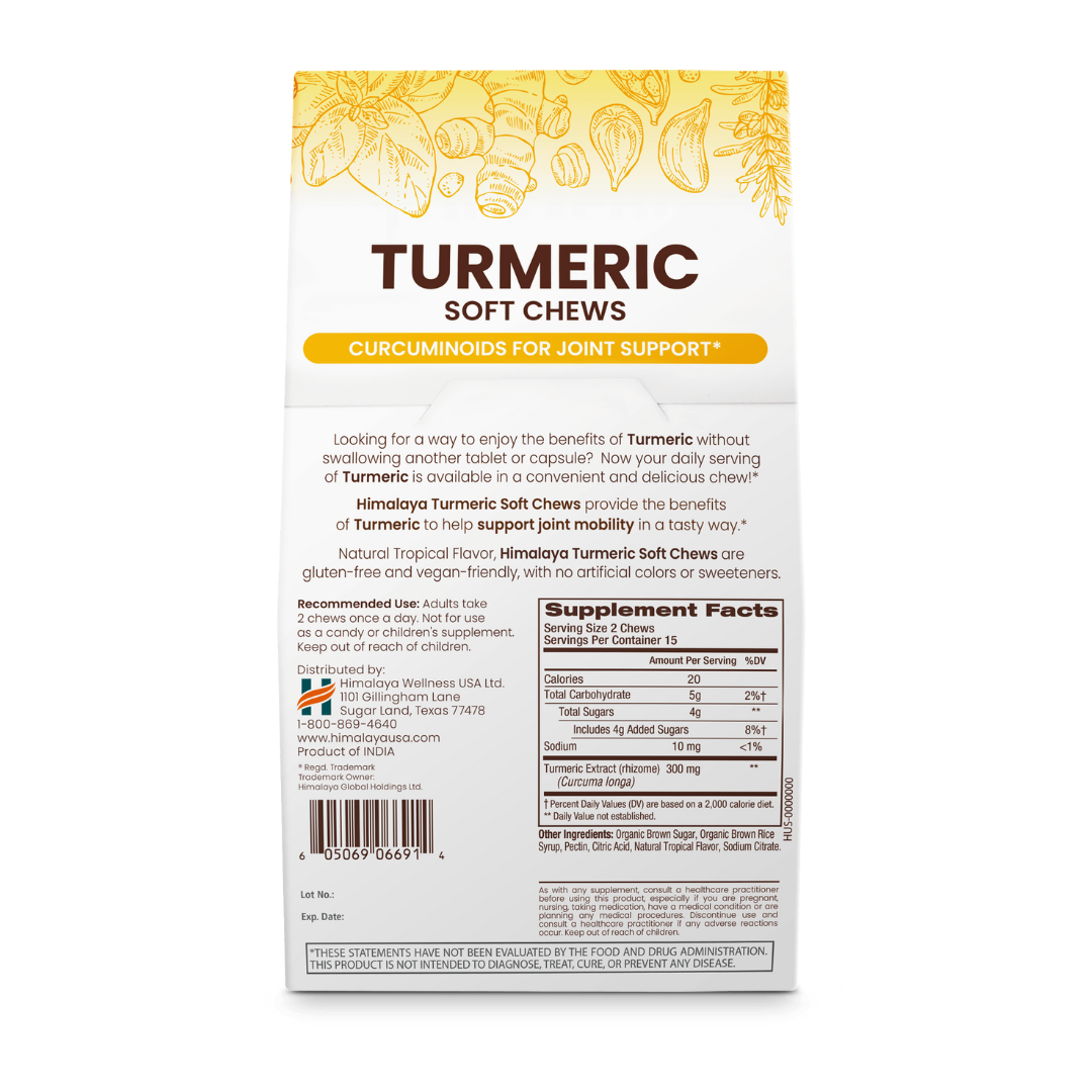 Turmeric Soft Chews