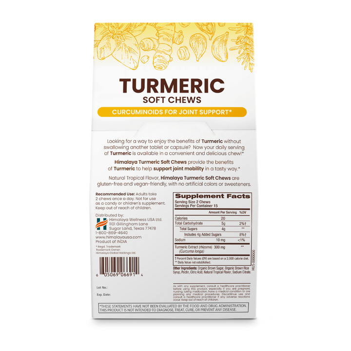 Turmeric Soft Chews