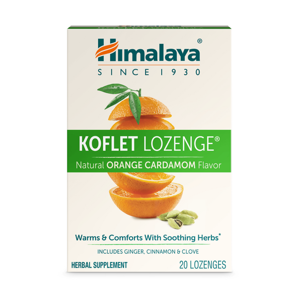 サルトレカミエ×ナカダラスト　UK8.5 Koflet Lozenges – Orange Cardamom Flavor – Himalaya Wellness (US)