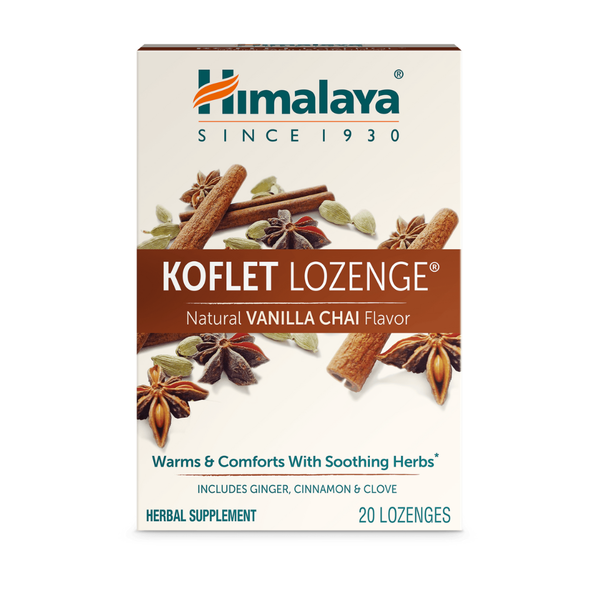 Koflet Lozenges – Vanilla Chai Flavor – Himalaya Wellness (US)