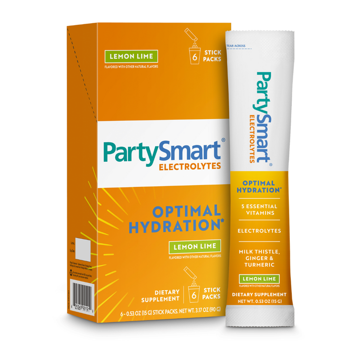 PartySmart® Electrolytes - Lemon Lime 6-Count