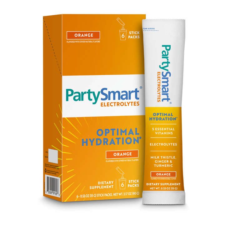 PartySmart® Electrolytes - Orange 6-Count