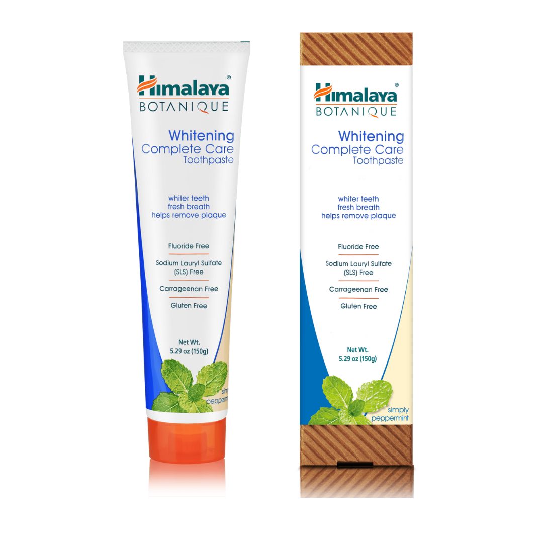 Simply Peppermint Toothpaste – Whitening Herbal Care – Himalaya ...