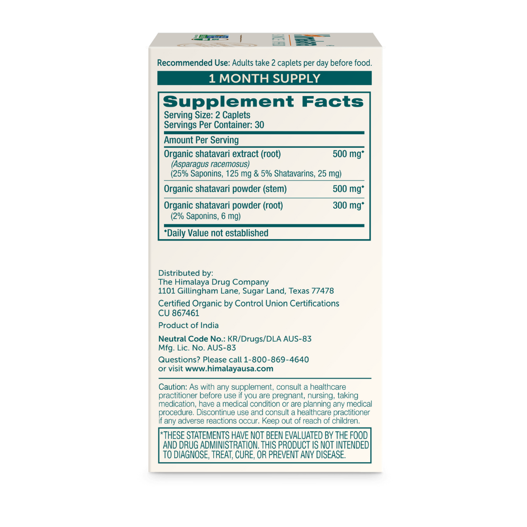 Organic Shatavari