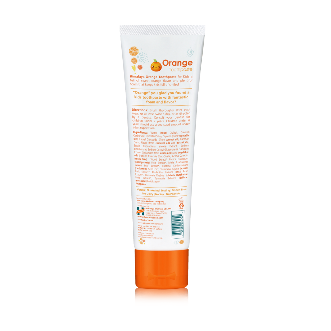 Kids Orange Toothpaste