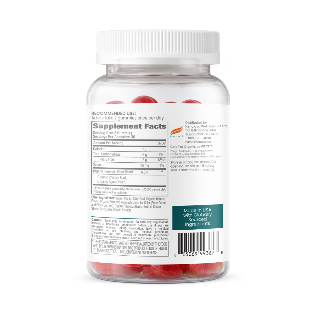 Organic Fiber Sugar-Free Gummies