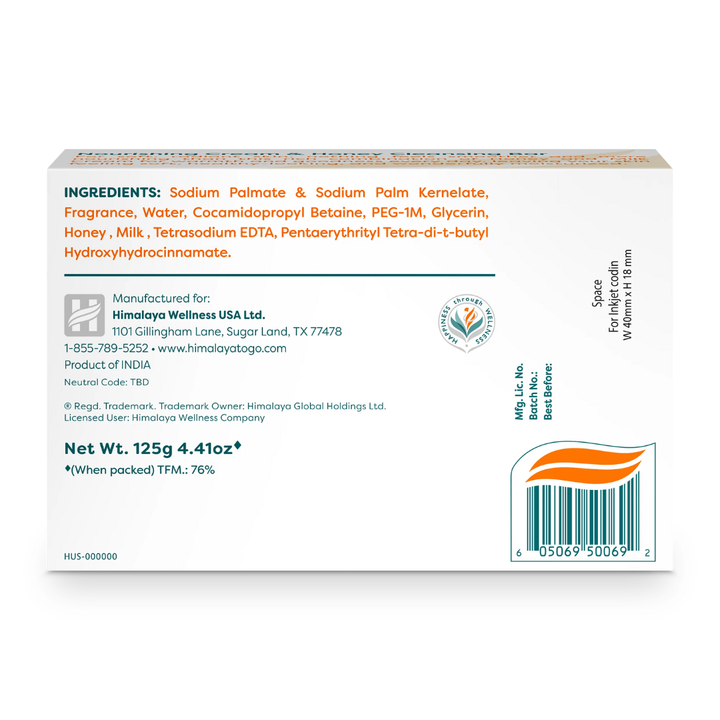 Nourishing Cream & Honey Cleansing Bar