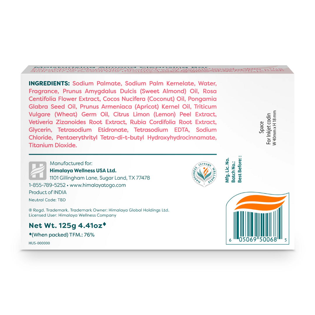 Moisturizing Almond Cleansing Bar