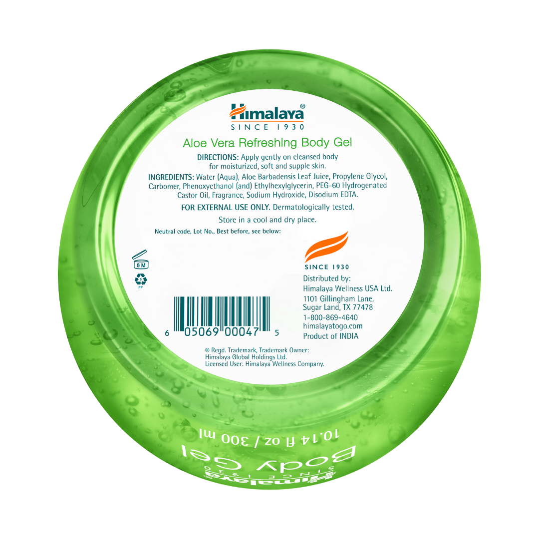 Aloe Vera Refreshing Body Gel Aloe Vera Refreshing Body Gel