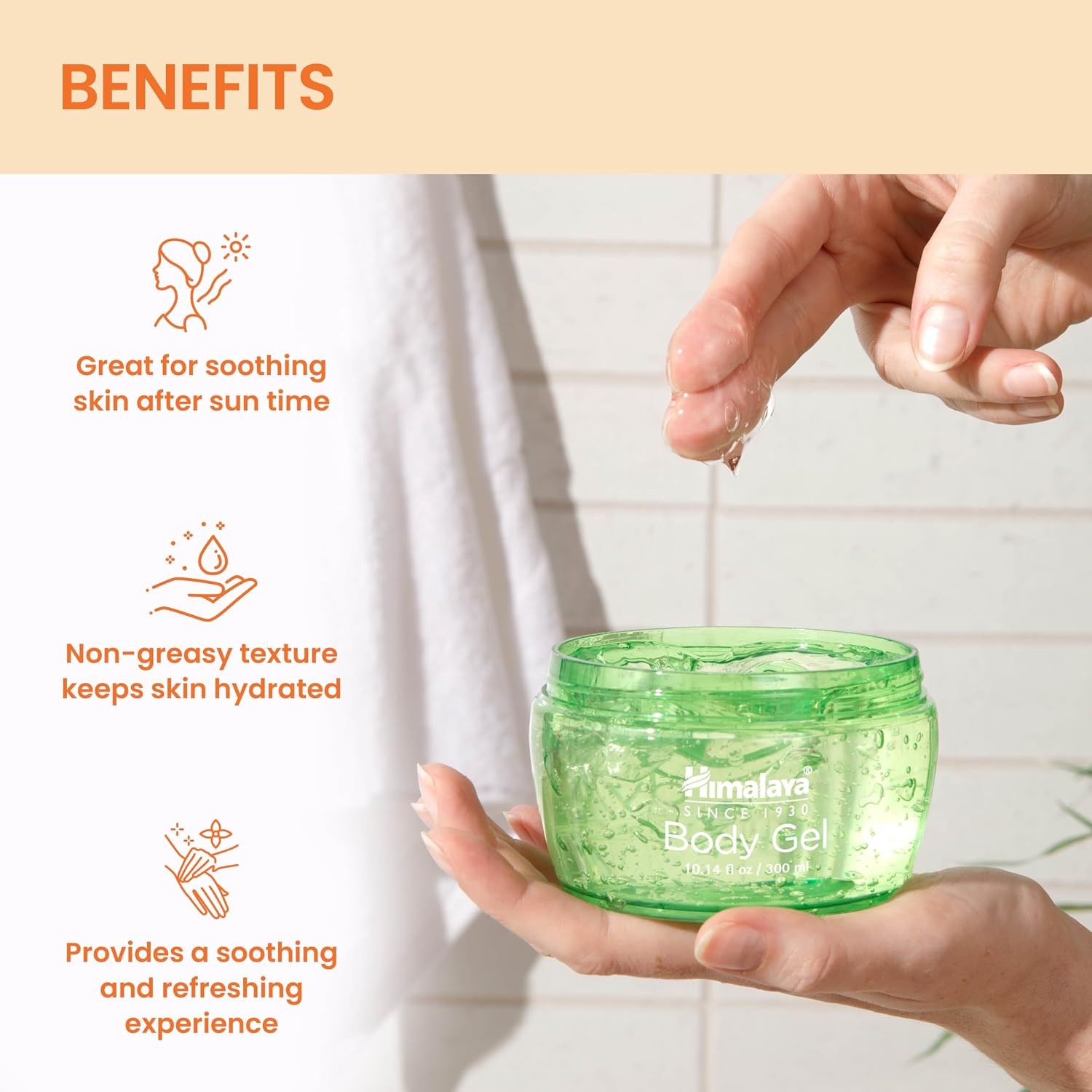 Aloe Vera Refreshing Body Gel – Himalaya Wellness (US)