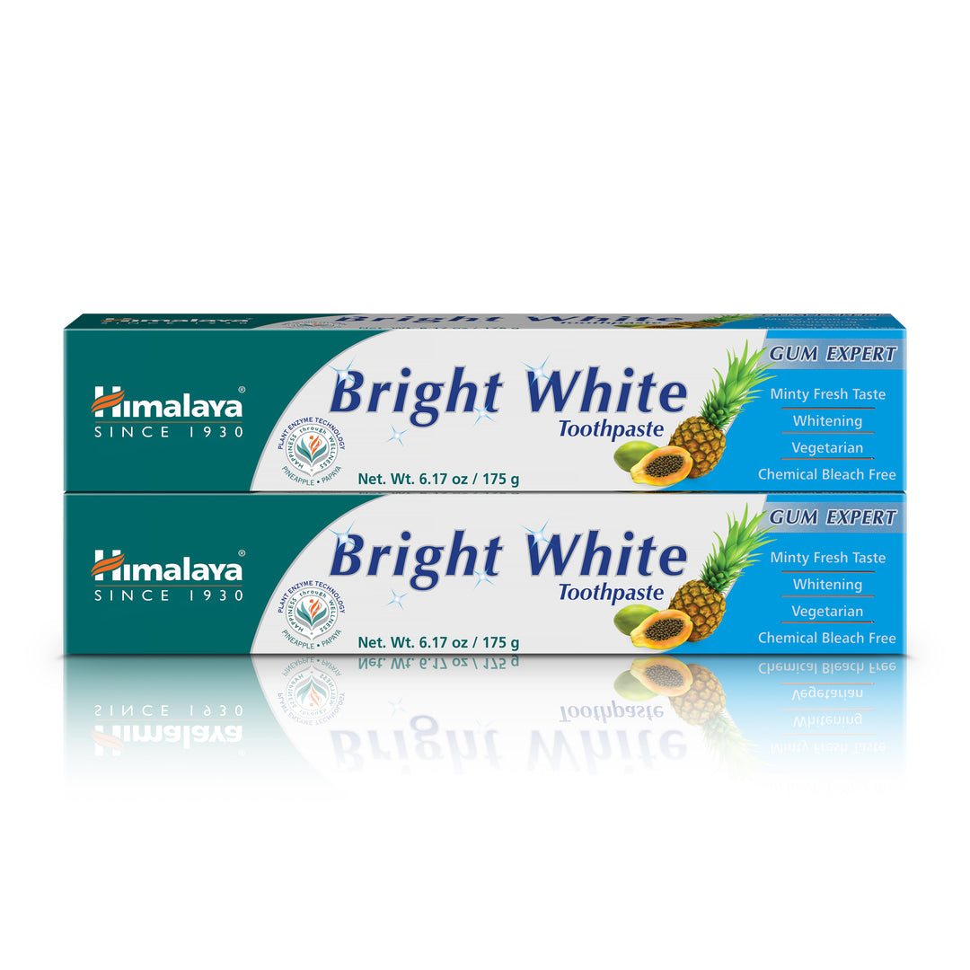 Toothpaste Color White Bright White Toothpaste – Himalaya Wellness (US)