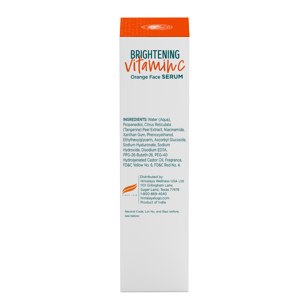 Brightening Vitamin C Orange Face Serum
