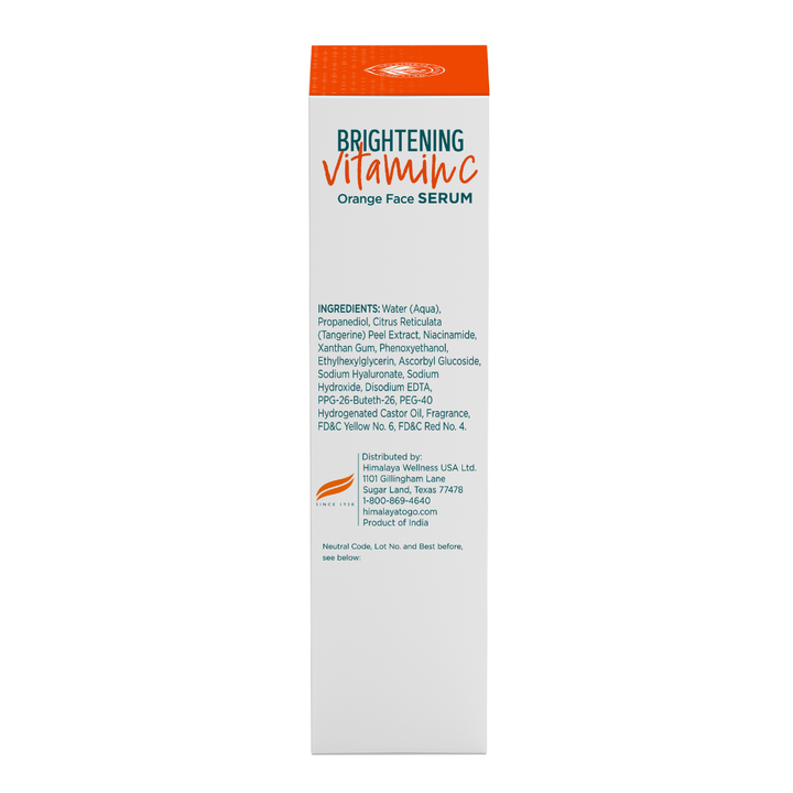 Brightening Vitamin C Orange Face Serum