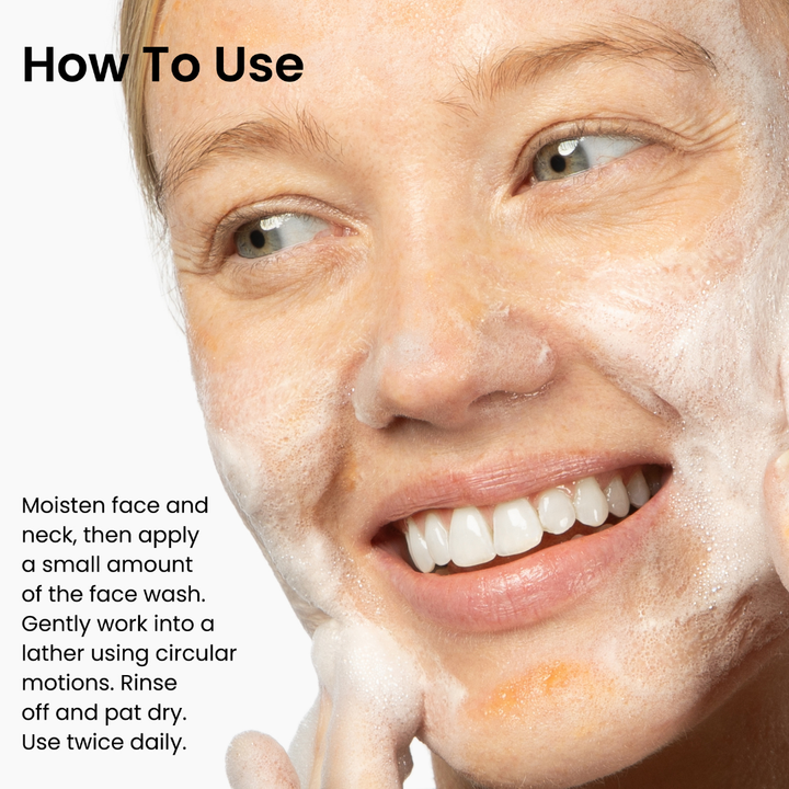 Brightening Vitamin C Orange Face Wash