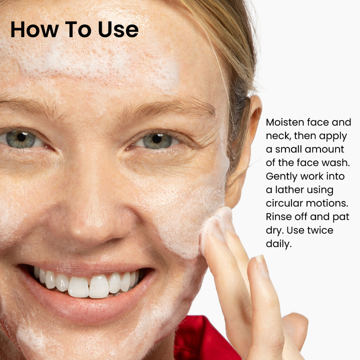 Brightening Vitamin C Strawberry Face Wash