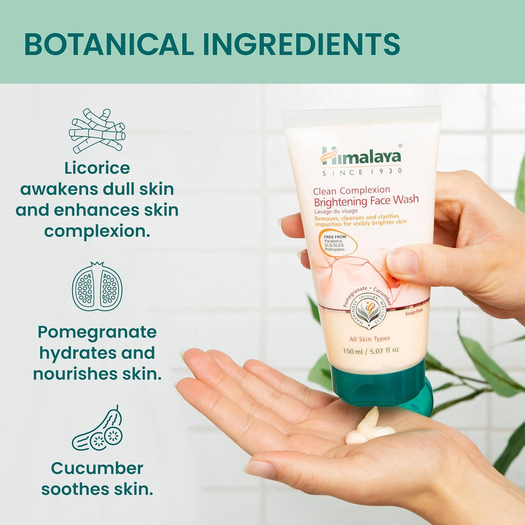 Clean Complexion Brightening Face Wash