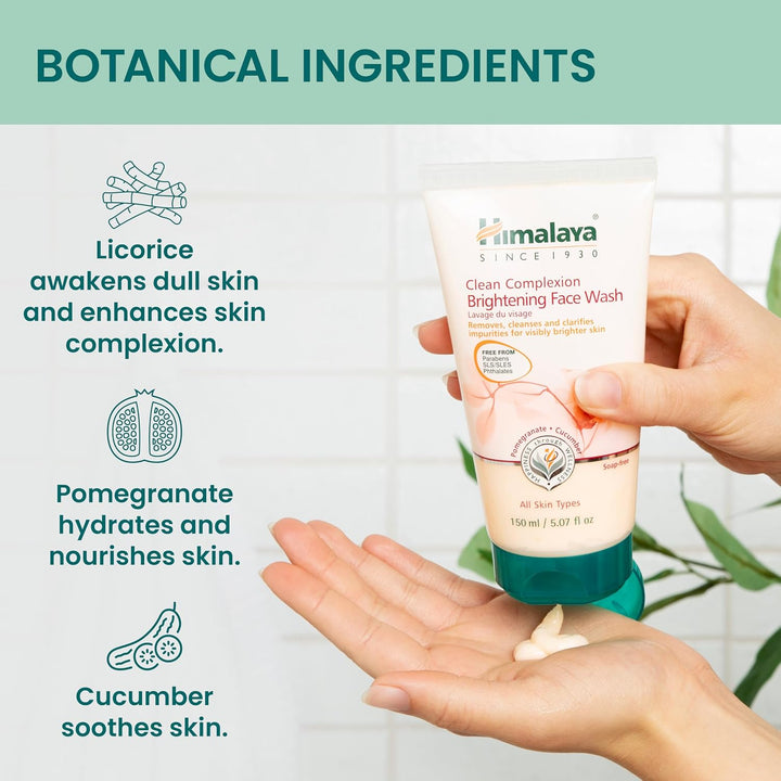 Clean Complexion Brightening Face Wash