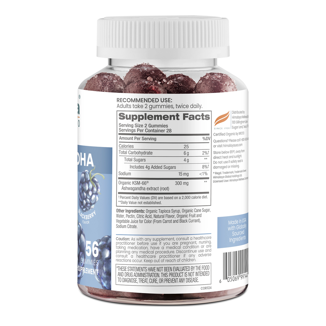 Ashwagandha Organic Gummies