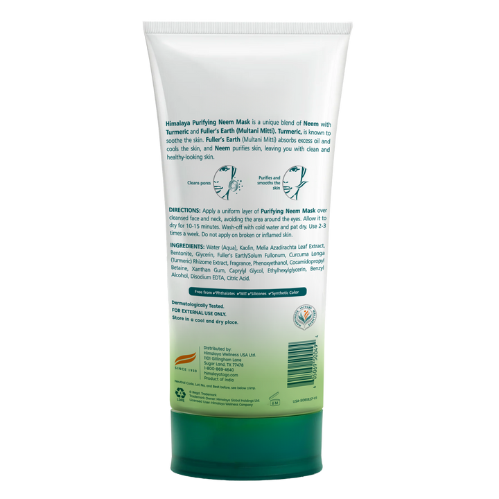 Purifying Neem Mask
