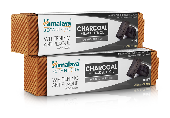 Whitening Antiplaque Charcoal & Black Seed Oil Mint Toothpaste
