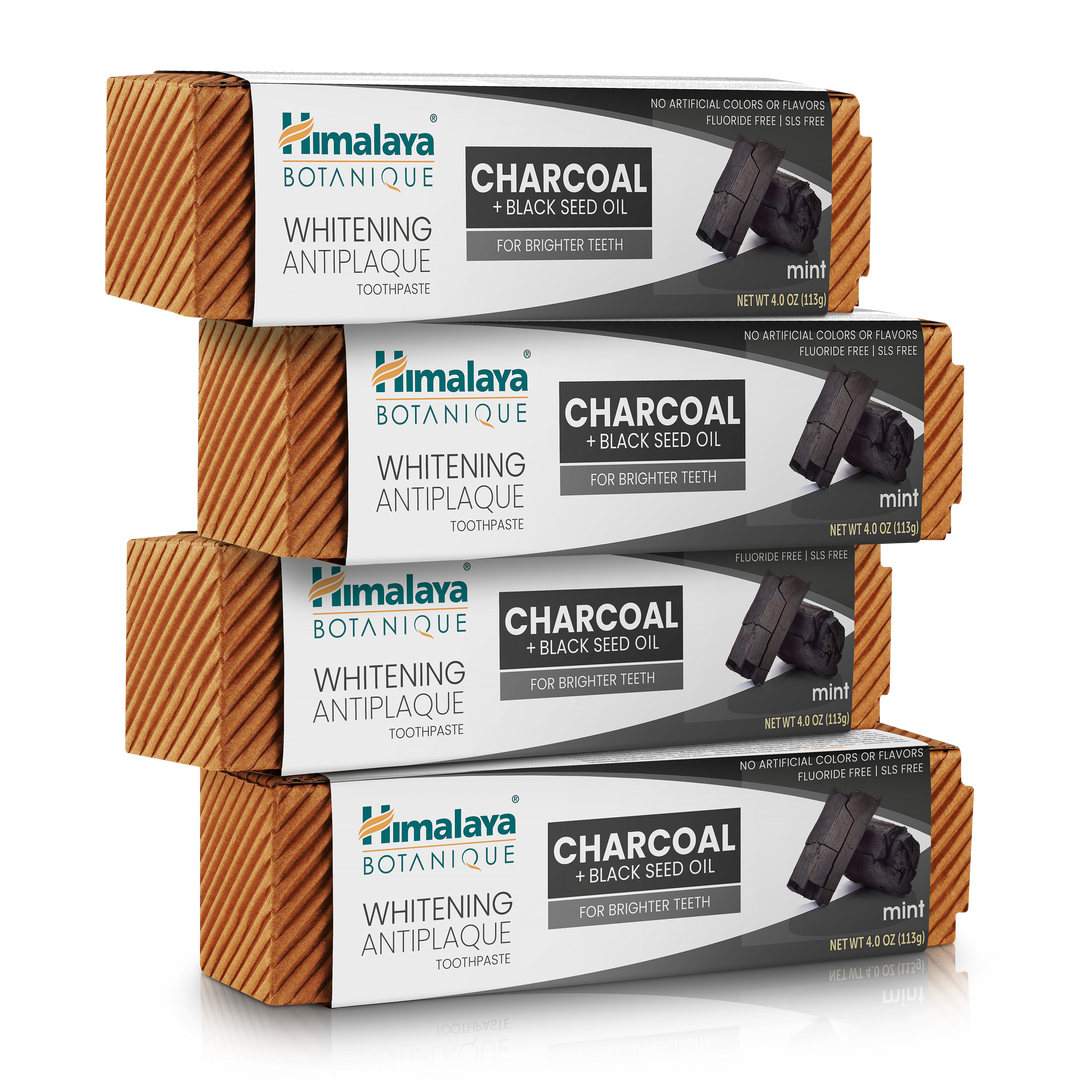 Whitening Antiplaque Charcoal & Black Seed Oil Mint Toothpaste
