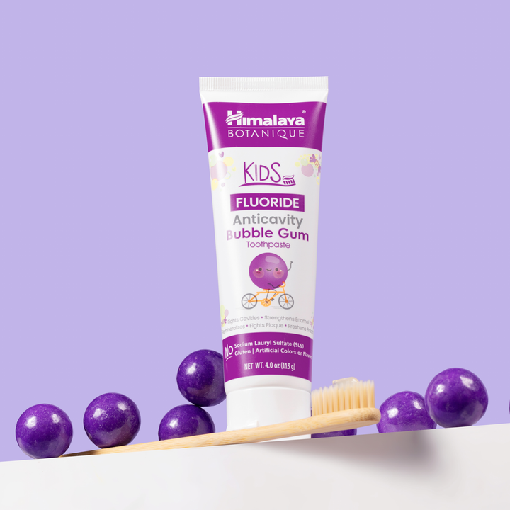 Kids Fluoride Anticavity Bubble Gum Toothpaste