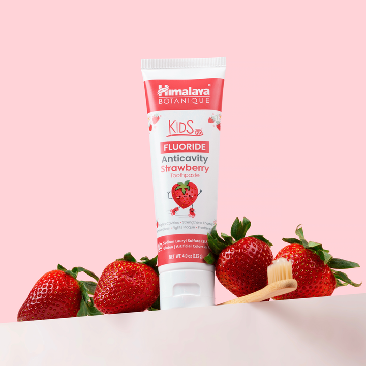 Kids Fluoride Anticavity Strawberry Toothpaste