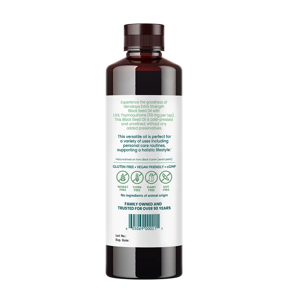 Extra Strength Black Seed Oil