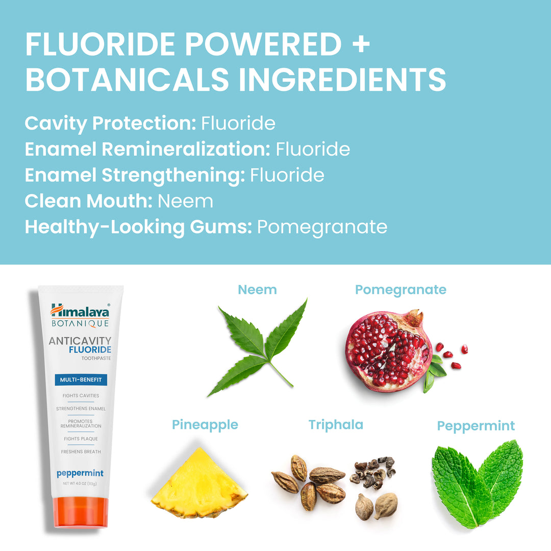 Anticavity Fluoride Peppermint Toothpaste