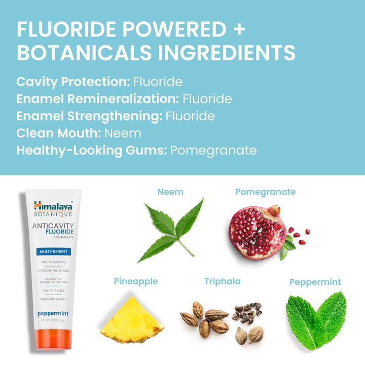 Anticavity Fluoride Peppermint Toothpaste