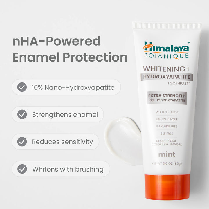 Whitening+ Hydroxyapatite Extra Strength Mint Toothpaste