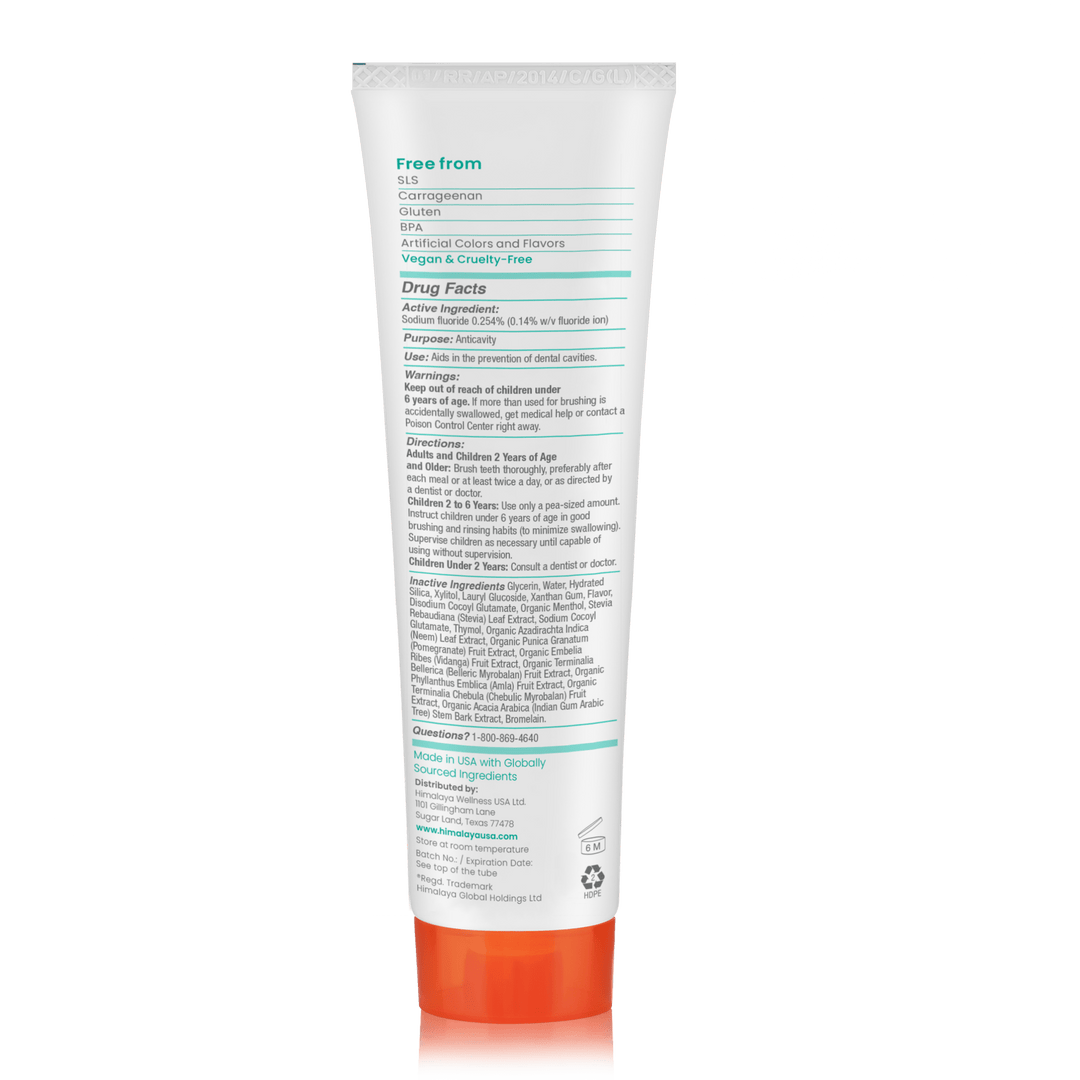 Anticavity Fluoride Mint Toothpaste - Himalaya Wellness (US)