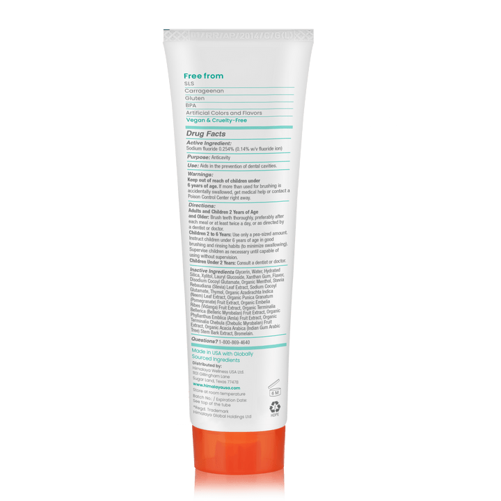 Anticavity Fluoride Mint Toothpaste - Himalaya Wellness (US)