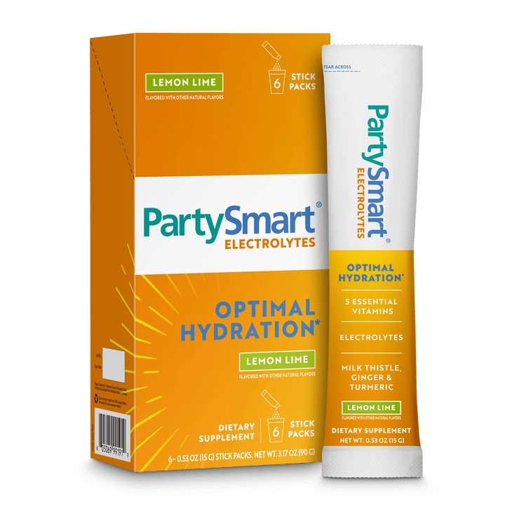 PartySmart® Electrolytes - Lemon Lime 6 - Count - Himalaya Wellness (US)