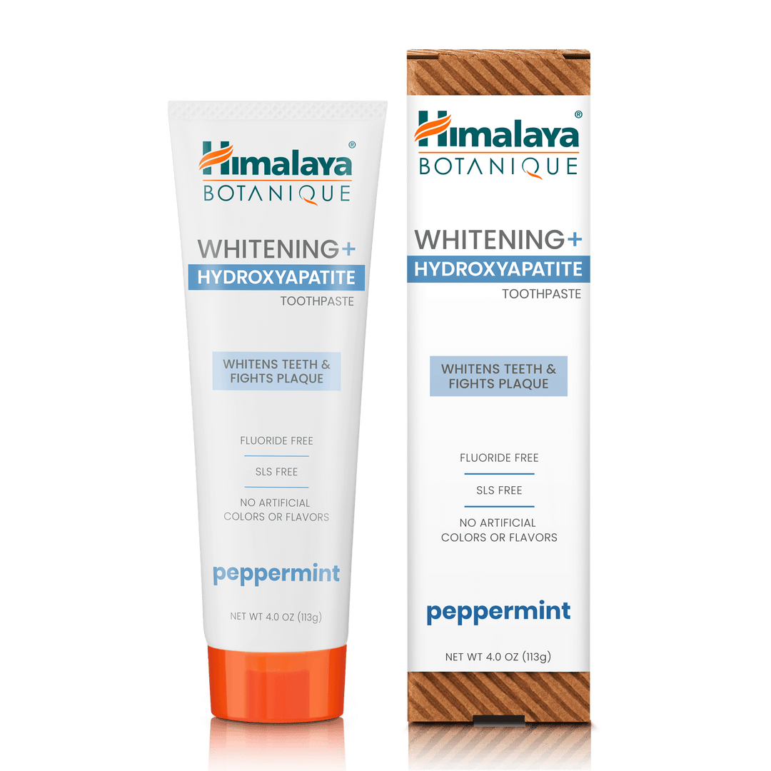 Whitening+ Hydroxyapatite Peppermint - Himalaya Wellness (US)