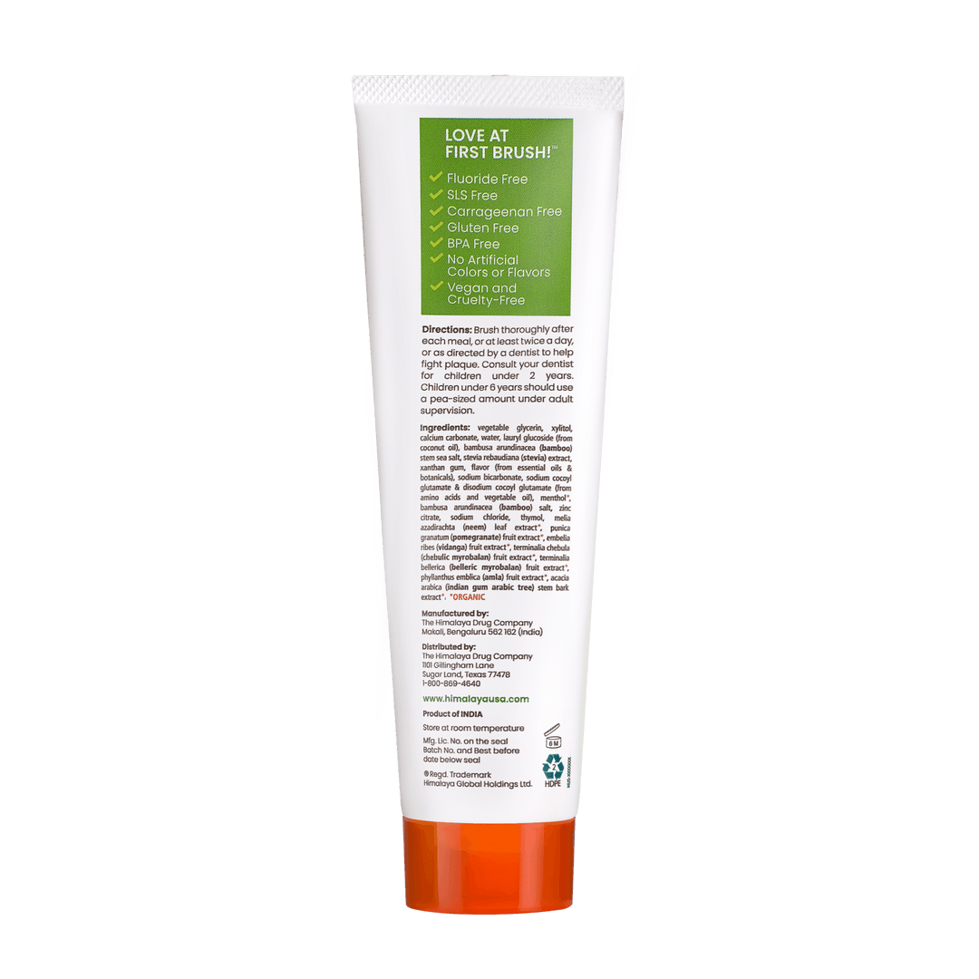 Bamboo & Sea Salt Whitening Antiplaque Toothpaste - Himalaya Wellness (US)