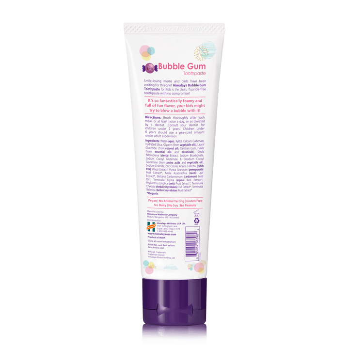 Kids Toothpaste - Bubble Gum - Himalaya Wellness (US)