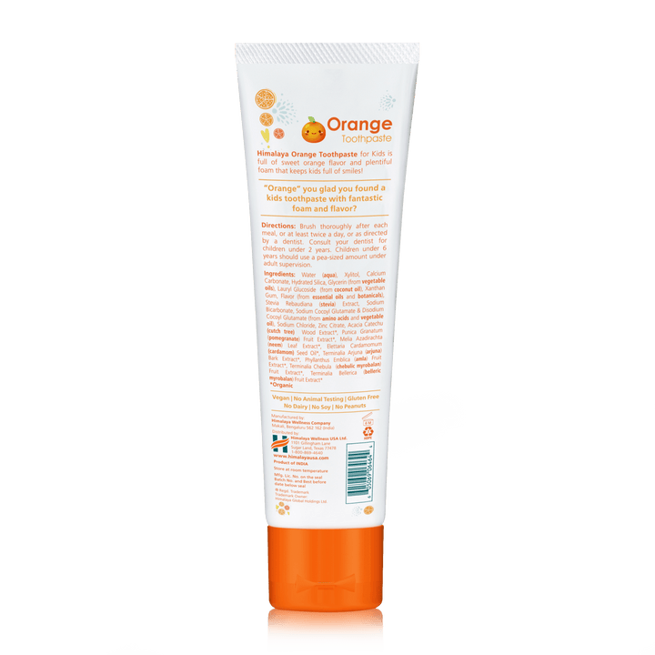 Kids Toothpaste - Orange - Himalaya Wellness (US)