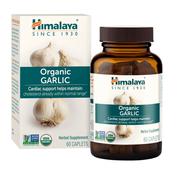 Cardiovascular Support Organic Garlic Himalaya Himalaya Wellness (US)