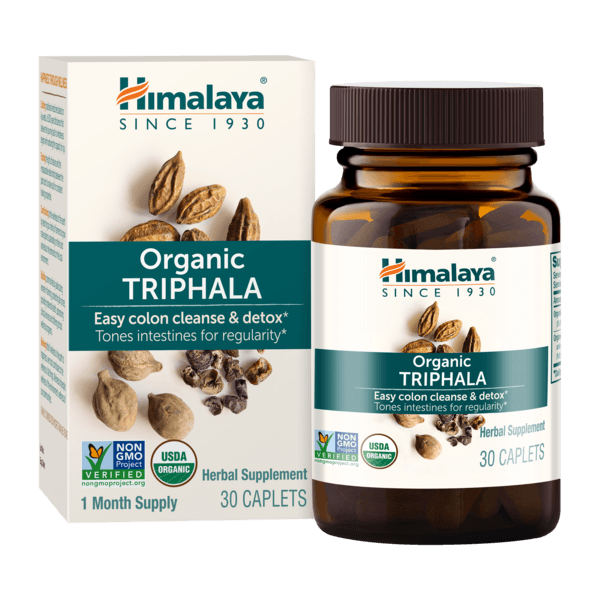 Colon Cleanse & Detox Organic Triphala Himalaya Himalaya Wellness (US)