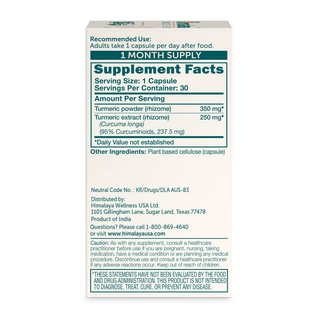 Turmeric 95<sup>TM</sup> - Himalaya Wellness (US)